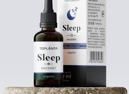 Sleep – CBD – Macerat – Olejek – 10 ml